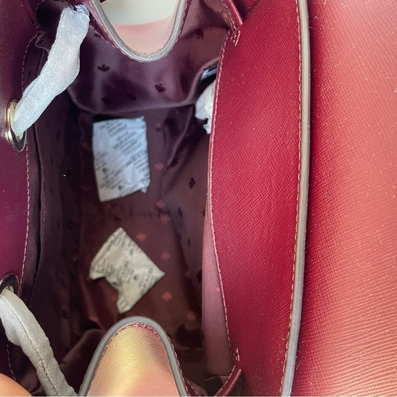 NWT Kate Spade Backpack Burgundy​​​​​ - Picture 8 of 11
